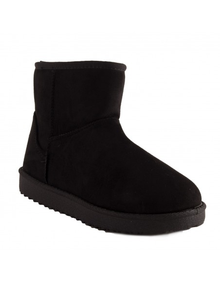 Bottes fourrées femme basse forme boots fourrure synthétique