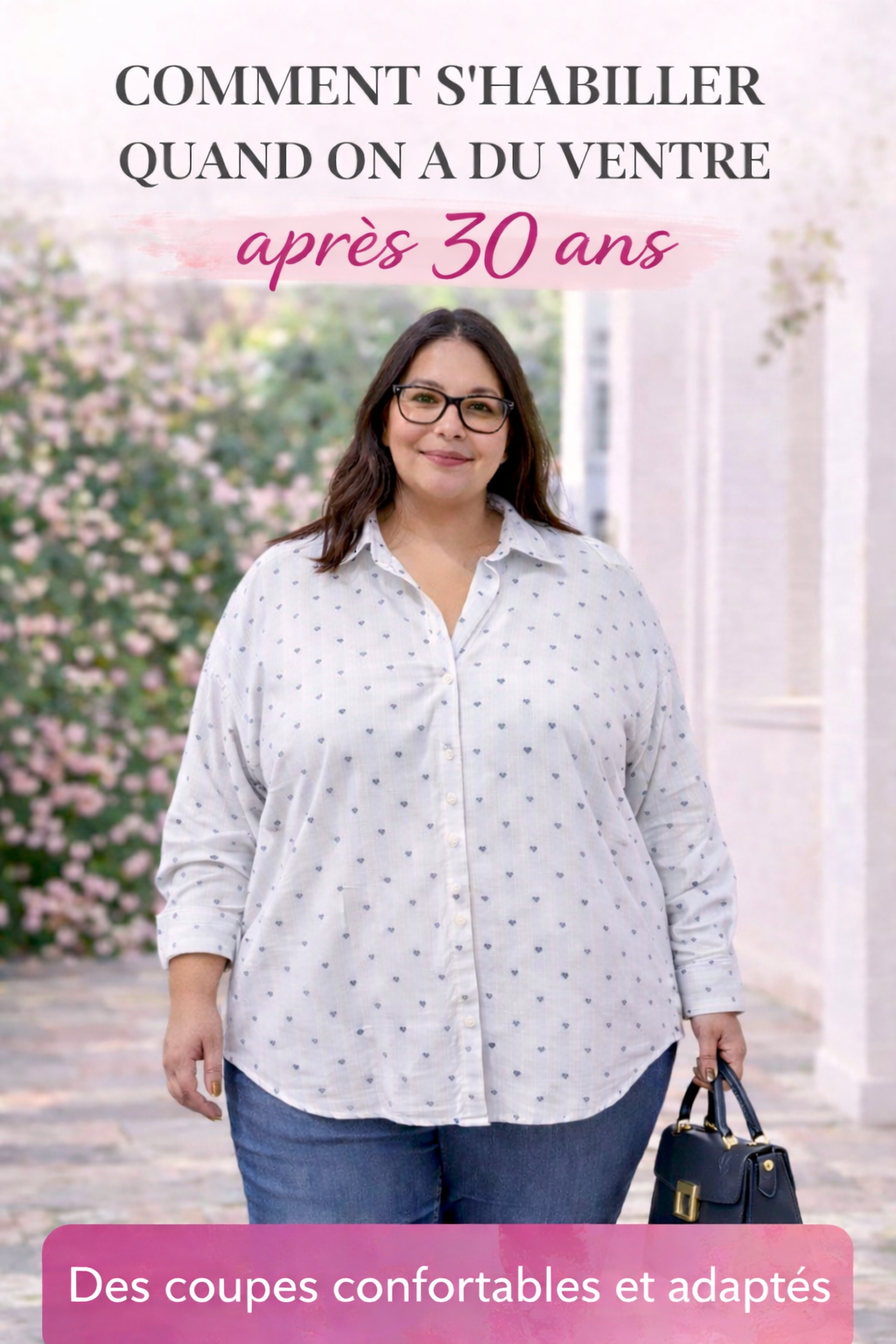 Chemise coton femme grande taille motif tendance fluide et confortable
