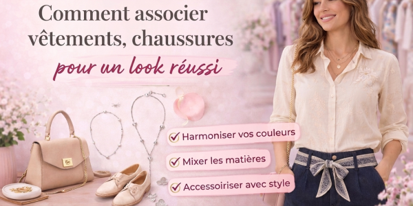 Comment associer vêtements, chaussures et accessoires pour un look élégant et harmonieux